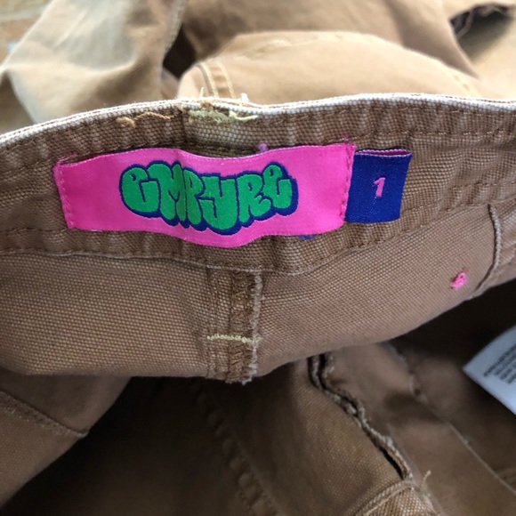 Empyre Marlo Bronze Brown Canvas Cargo Pants - Picture 11 of 11